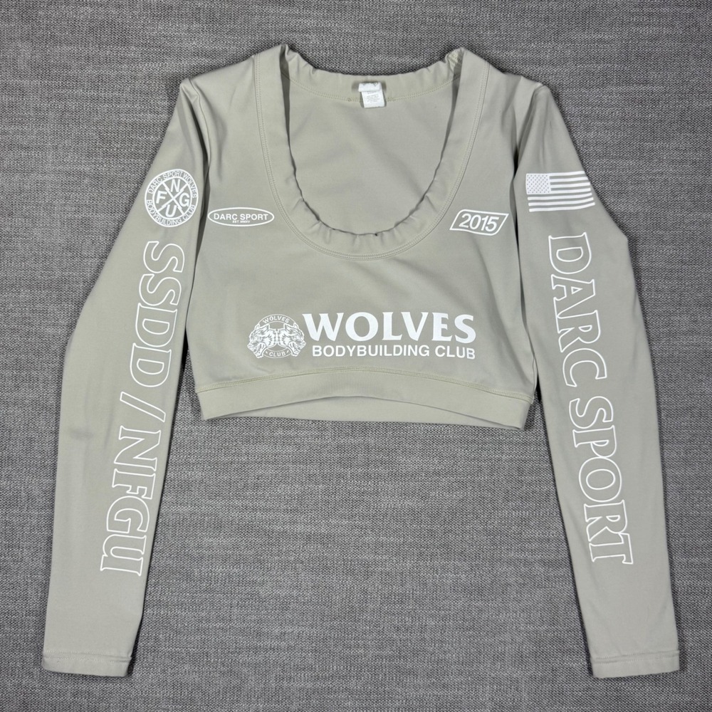 Limited 2015 Darc Sport SHE Wolves Bodybuilding‎ Club Crop Top 307/500 Medium
